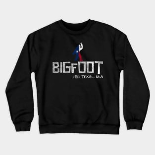 Bigfoot, Texas Crewneck Sweatshirt